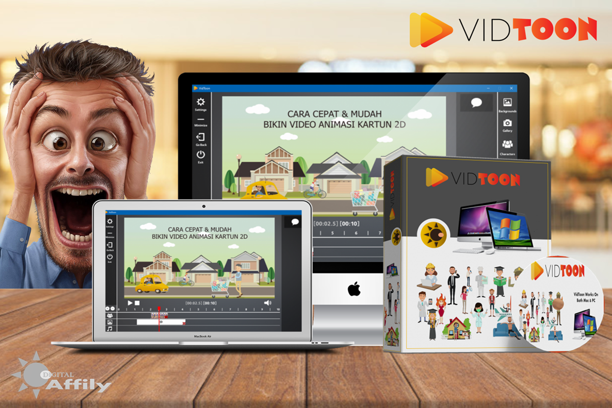 VidToon-Cartoon-Software-Commercial